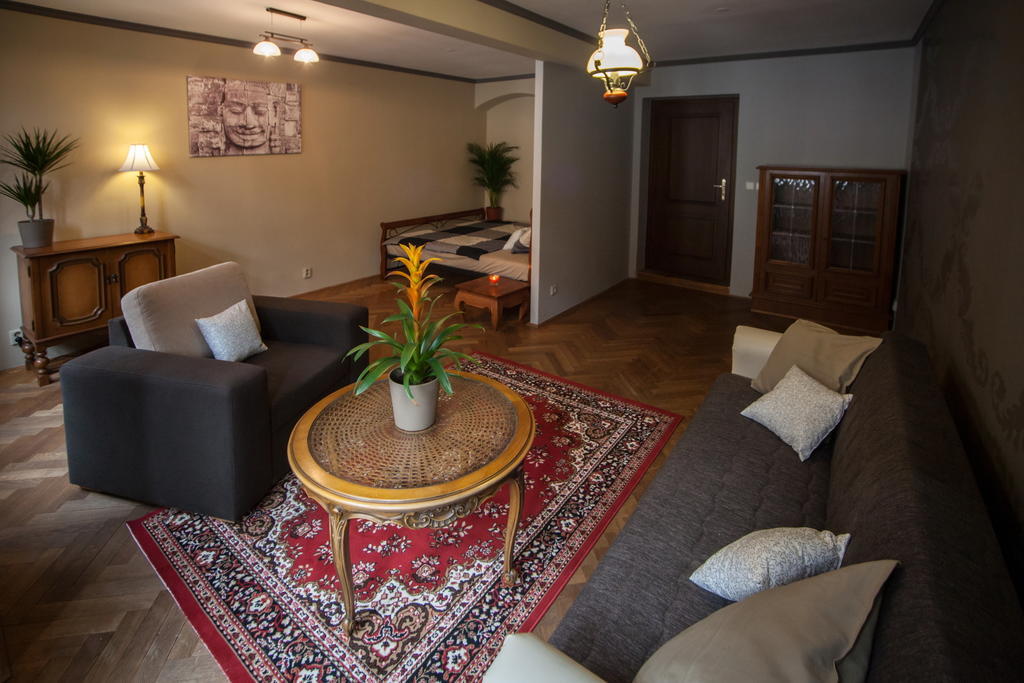 Apartment Nerudova Praag Kamer foto